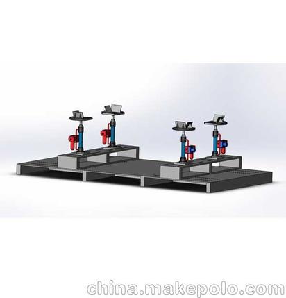 四立柱道路模擬試驗(yàn)臺(圖1)